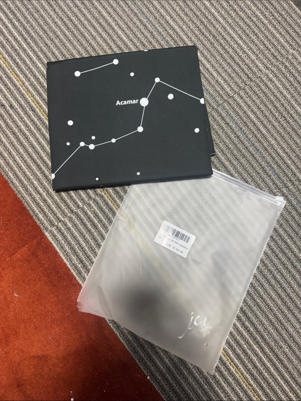 New in bag! Never used! Black Constellation Canvas Wall Art